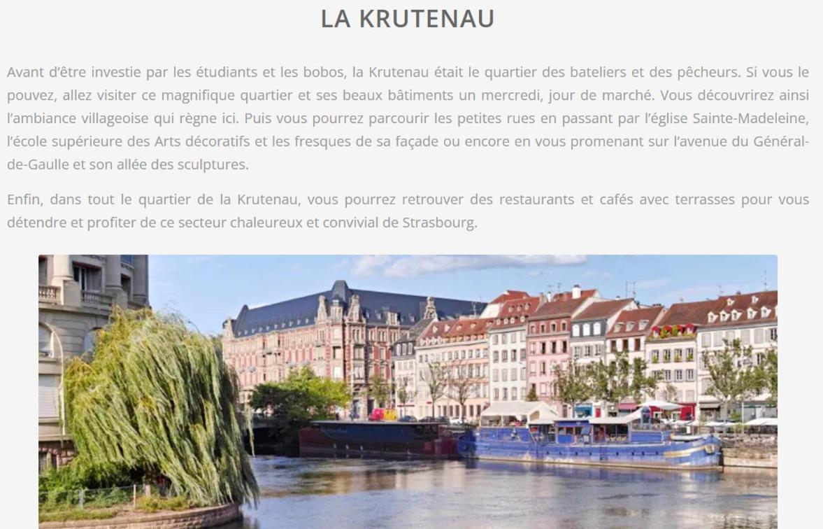 Strasbourg, Appartement Cosy Au Bord De L Eau Екстериор снимка